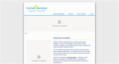 Desktop Screenshot of humansynergy.com